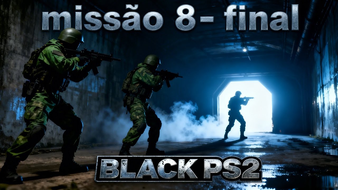 BLACK PS2 – MISSÃO 8: A MISSÃO FINAL 🔥 