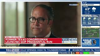 Former Texas Rep. Will Hurd launches 2024 bid for GOP presidential nomination