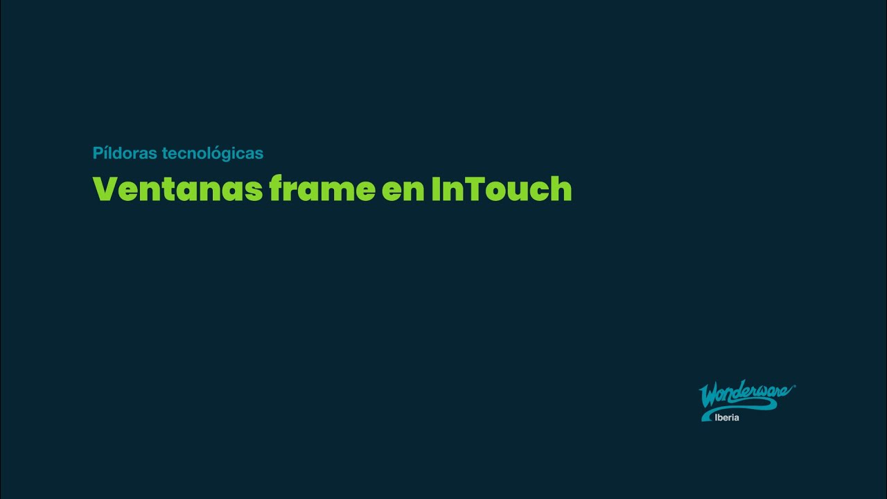 Intouch Frame Ventanas frame en InTouch - YouTube