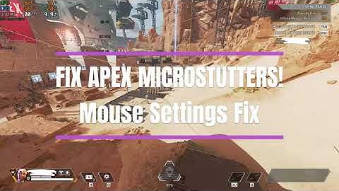 Apex Legends Screen Stuttering Fix