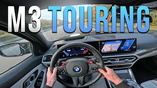 BMW M3 Touring (510hp) | POV Drive & Walkaround