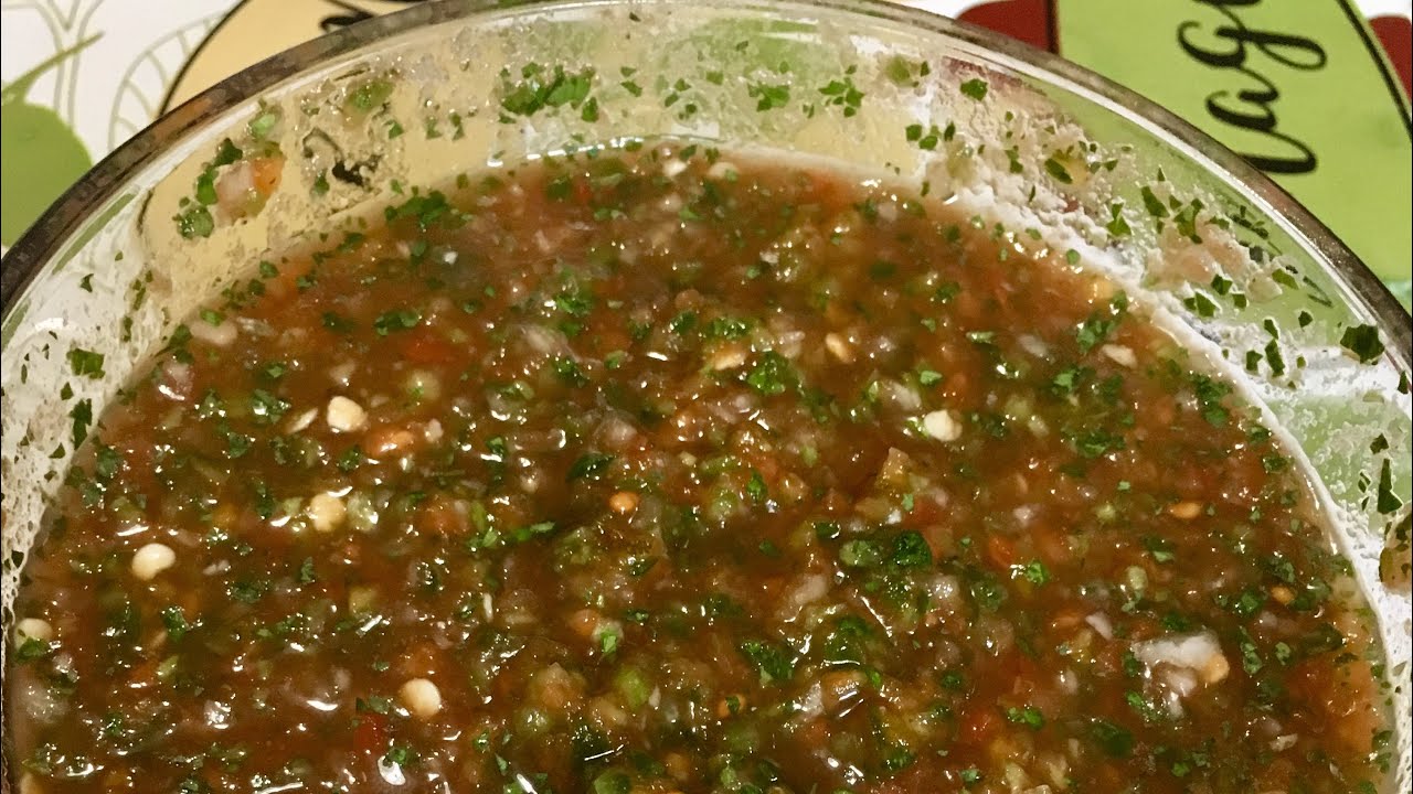 salsa para chips