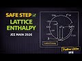 SAFE STEP ✅ Lattice Enthalpy in 30s | JEE Main 2026 Thermochemistry PYQ