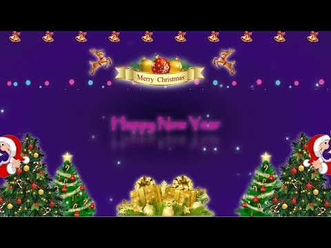 Christmas & Happy New Year Webpage in HTML5, JavaScript, CSS Animation and Sound