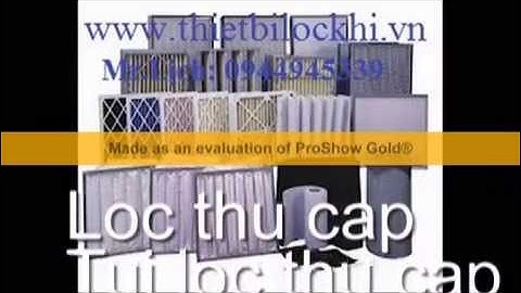 Túi lọc không khí, lọc túi F5, lọc túi F7, lọc túi F8