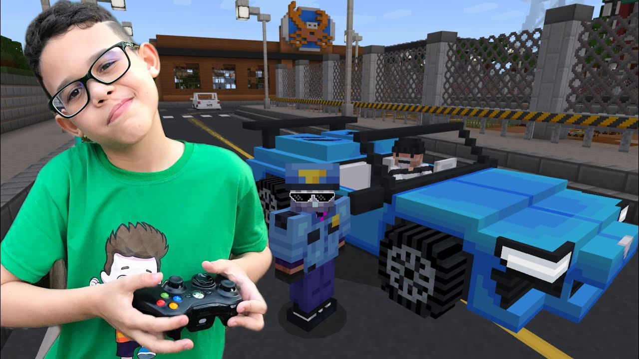 FOMOS NA CIDADE MAIS MODERNA DO MINECRAFT