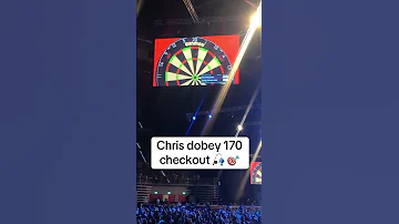 Chris Dobey Hits The BIG FISH 170 Checkout Madness Shorts Darts 