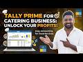 Catering Service Accounting Process in Tally Prime | Live Class