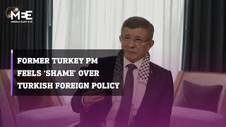 Former Prime Minister of Turkey criticises his government for continuing to do trade with Israel