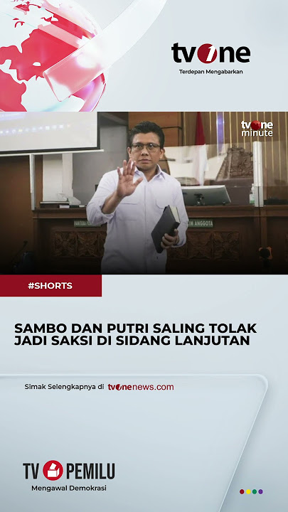 Download lagu Kompak! Sambo dan Putri Tolak Jadi Saksi di Kasus Masing-Masing #tvone #Shorts