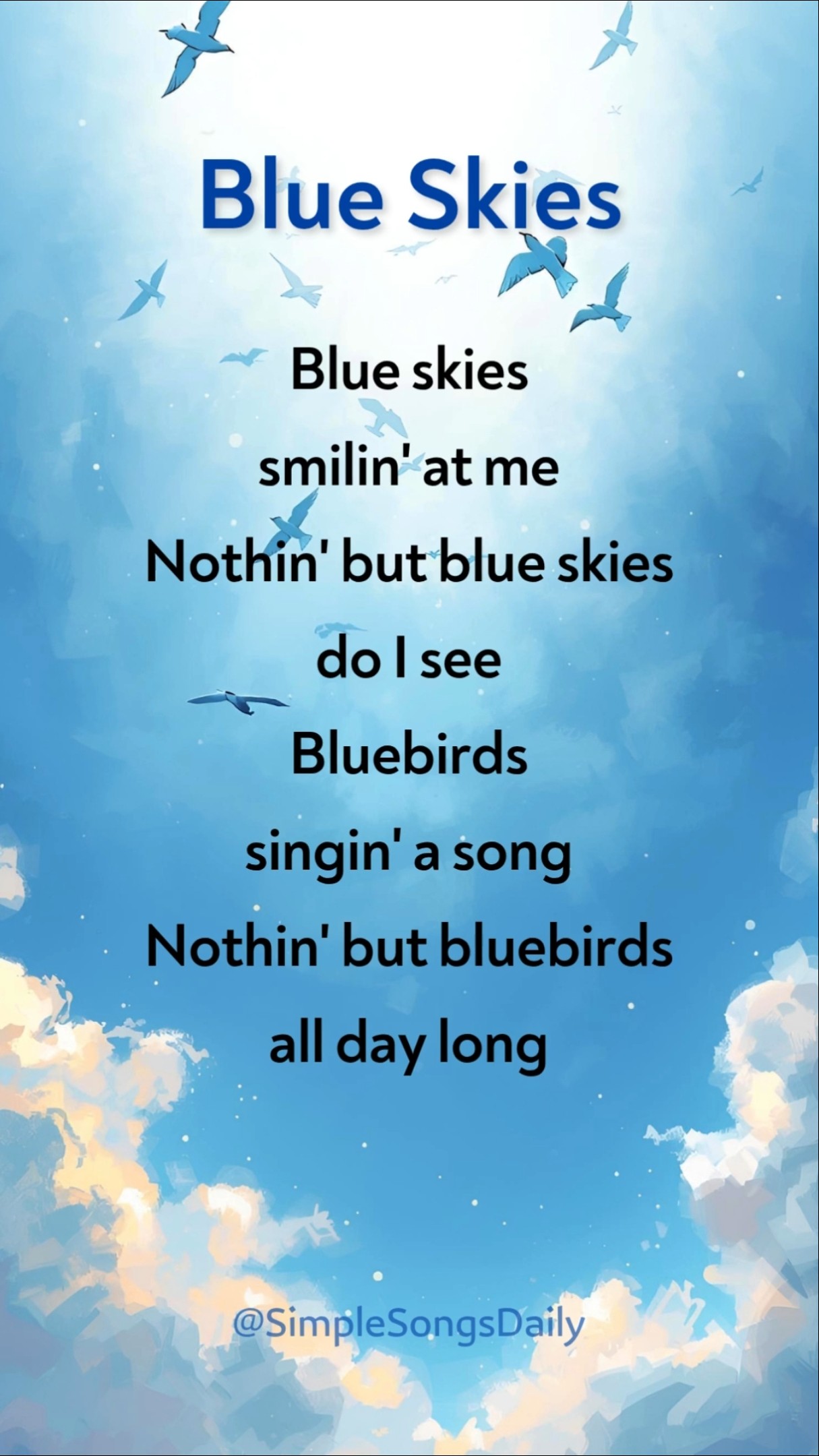 Blue Skies - YouTube