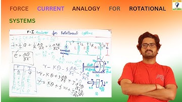 Torque current analogy for rotational systems