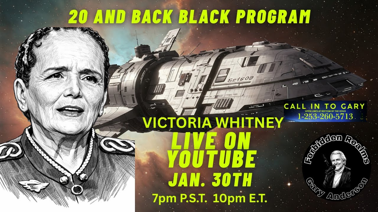 20 And Back Space Program This Jan 30th Guest Victoria Whitney