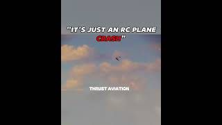 "It's Just An RC Plane Crash"😔