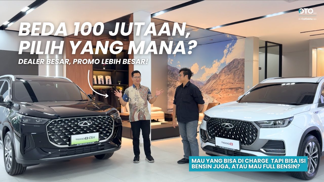 Tiggo 8 CSH Plug-in Hybrid Murah Banget! Beda 100 Jutaan Sama Tiggo 8, Promo Melimpah, PILIH MANA?