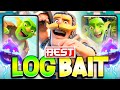 THE BEST LOGBAIT DECK IN THE NEW META 😱 - Clash Royale