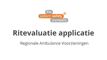 Ritevaluatie applicatie RAV