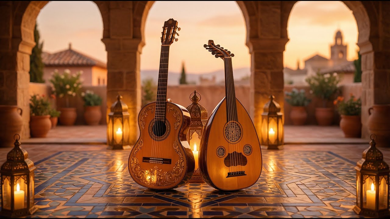 When Your Body Relaxes Before Your Mind | Spanish Guitar & Arabic Oud Meditation