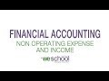 Learn Non Operating Expenses & Non Operating Income - PGDM in Financial Management