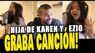 Hija De Karen Schwarz Graba Una Canción Con Su Padre Y Se Roba El Show