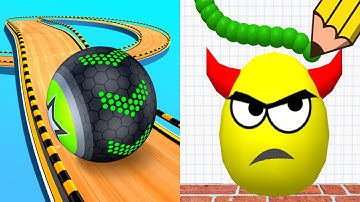 Going Balls VS Draw To Smash - All Level Gameplay Android iOS P2