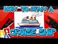 How To Draw A Cruise Ship