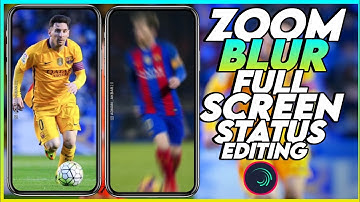 Trending Zoom Blur Effect Status Editing Alight Motion Instent Editz Malayalam Trending Edit Am love