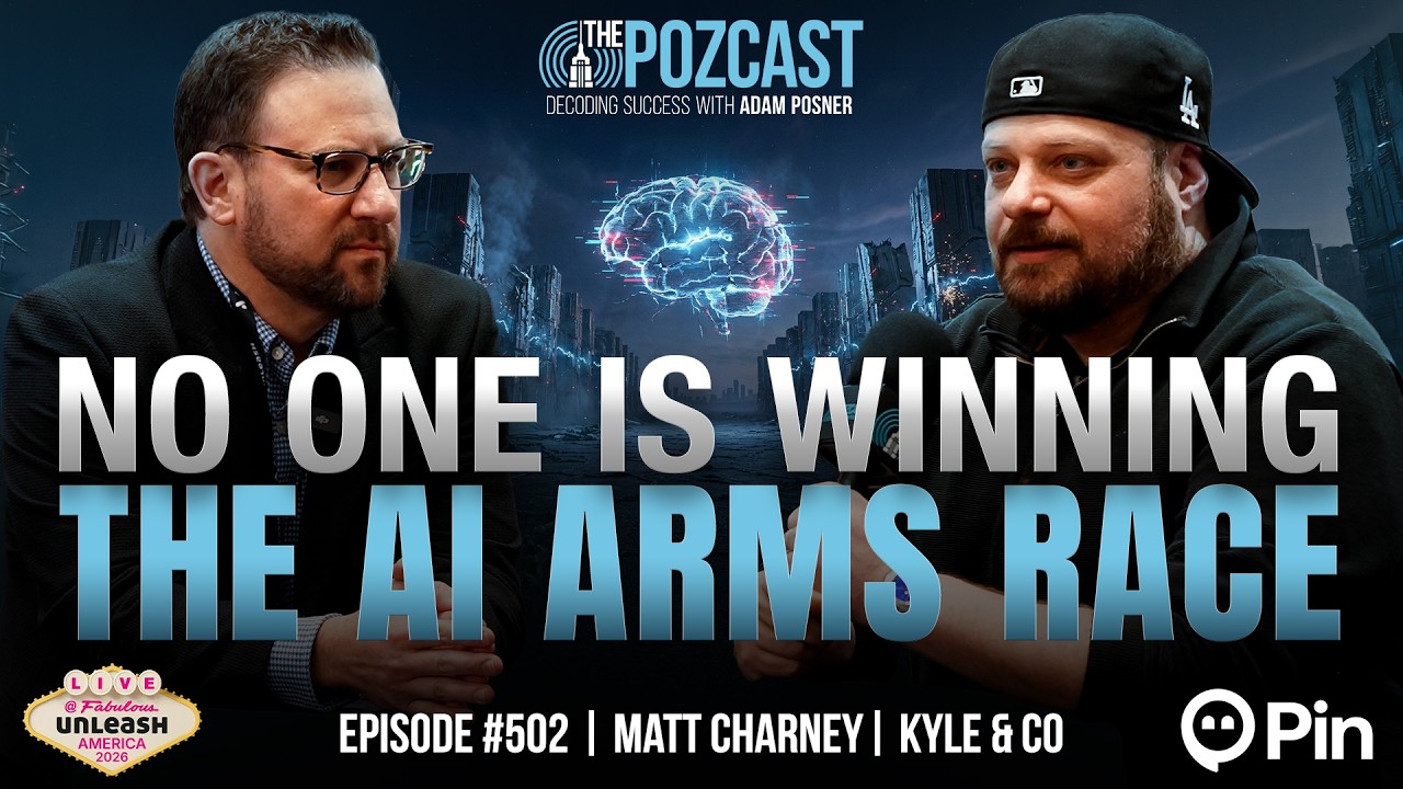 The AI Arms Race (That No One’s Winning): Matt Charney (Live @ Unleash 2026)