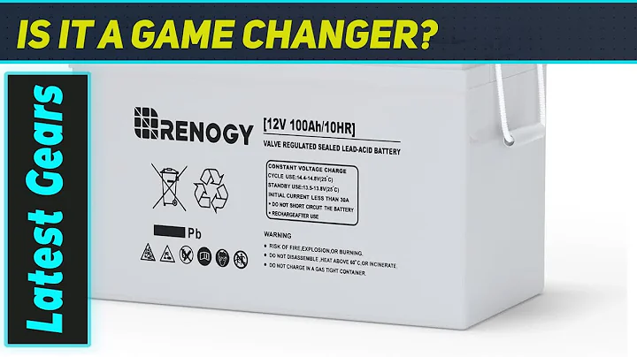 Renogy AGM Deep Cycle 12V 100Ah Battery – The Best Power Solution for Long-Lasting Performance