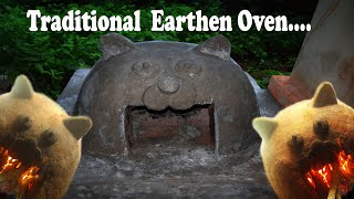Liziqi's Super-Cute Smiling Clay Oven||Traditional Earthen Oven|മണ്ണുകൊണ്ടൊരു  ഓവൻ |Save Electricity