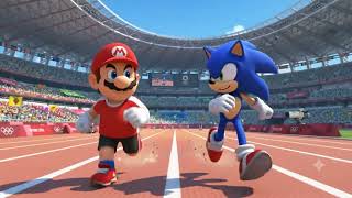 Mario and Sonic competes in Track & Field