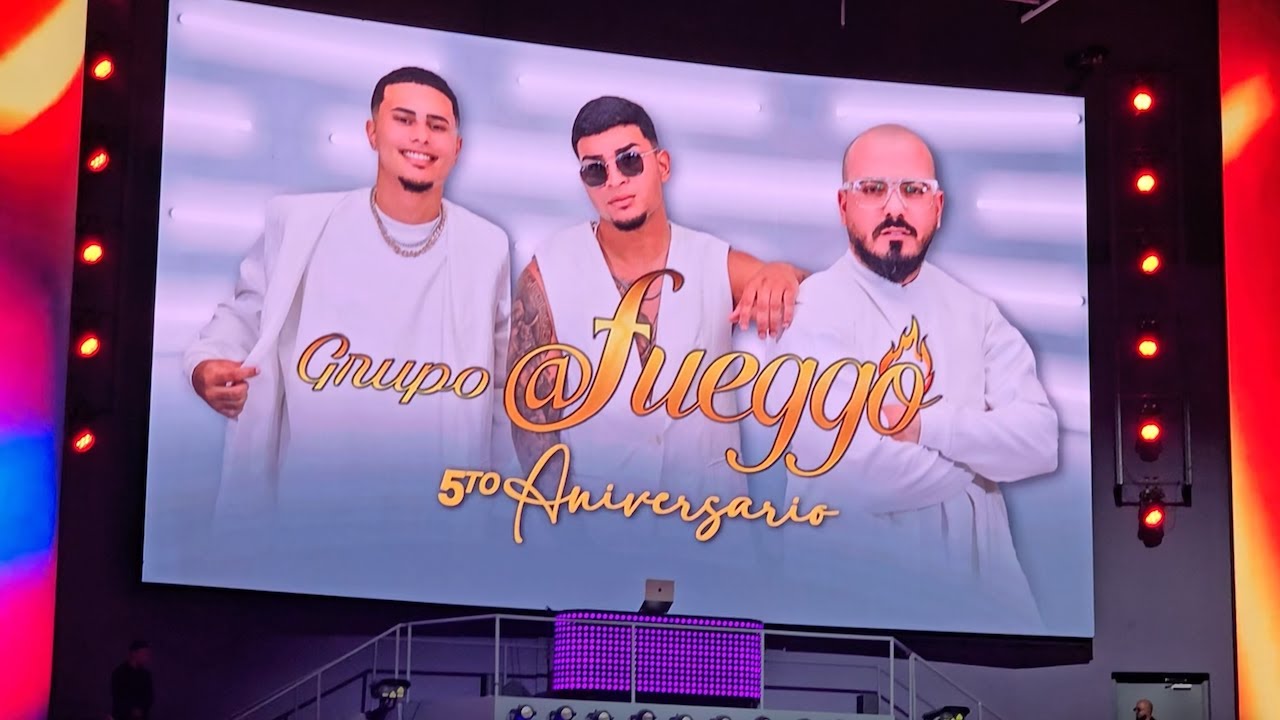 Grupo @Fueggo - 5to Aniversario @ Distrito T-Mobile (Puerto Rico) [LIVE]
