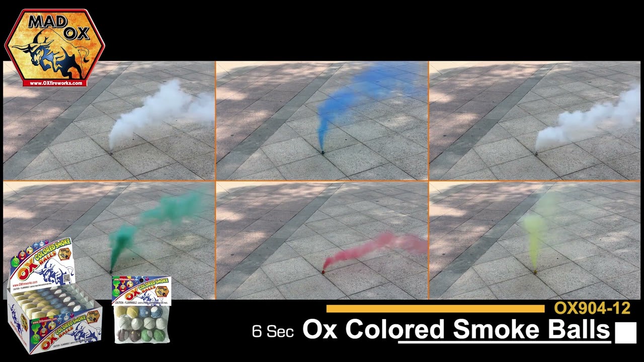 OX904 12 Ox Balls Smoke Balls