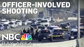 Officer-involved shooting blocks all lanes of westbound I-80 in Hercules
