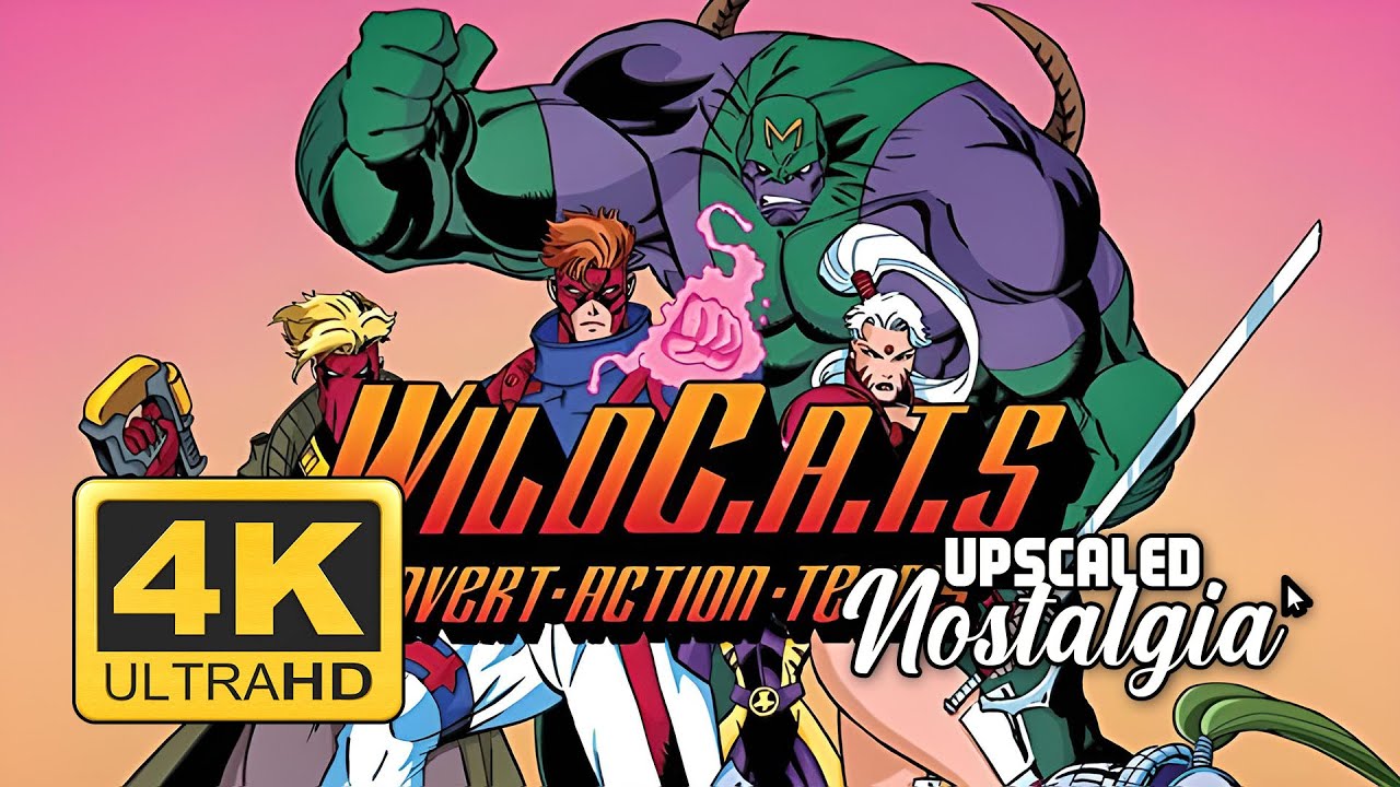 Wild C.A.T.s (1994) Opening & Closing Themes | Remastered 4K Ultra HD Upscale