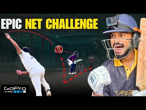 EVERY CRICKETER Should Try This NET SESSION CHALLENGE! 😍💪 | EPIC Match Pressure Practice 🔥🏏