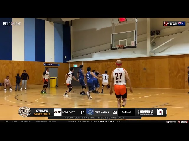 RD 6 | Tres Marias v Fowl Outz | Full Game | 2025 SUMMER THUNDERS