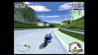 First Level - Moto Racer 2 Demo Playstation
