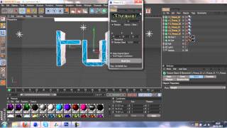Cinema4D Tutorial l Thrausi plus cool effect