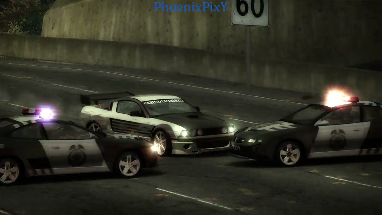 Mustang Police Pursuit Chase!