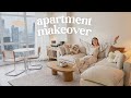 My apartment makeover  tour cozy aesthetic