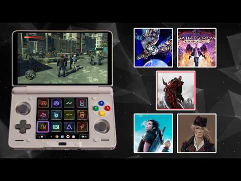 AYN Thor PC | Borderlands, Saints Row Gat Out of Hell, Iron Harvest, Prototype 2, Crisis Core FFVII