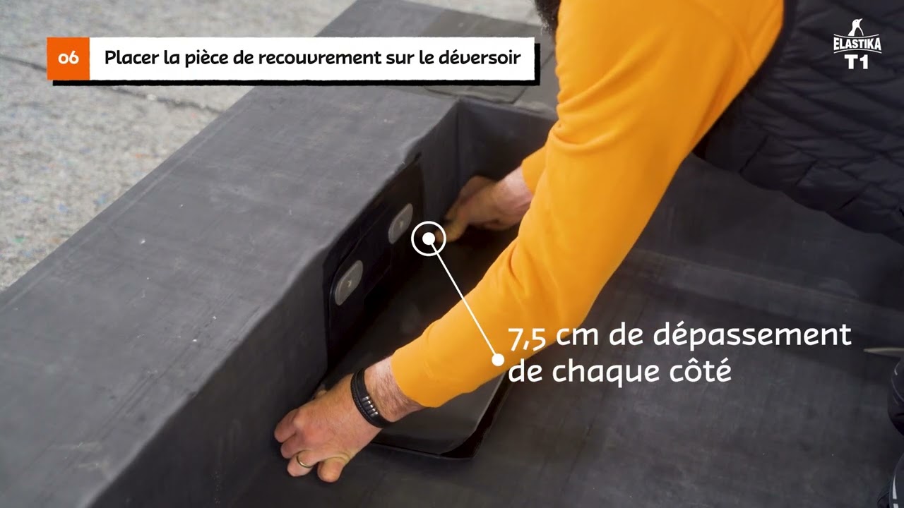 Elastika EPDM T1 - EP déversoir 2 - 07