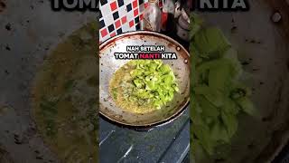 Rahaia bikin Sambal Cabe Ijo Seperti resto Padang #sambalcabeijo #pedas #food
