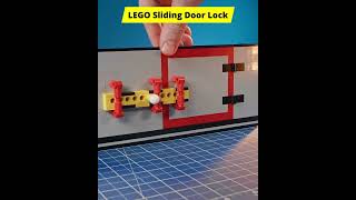 🔒 LEGO Door Lock Mechanism