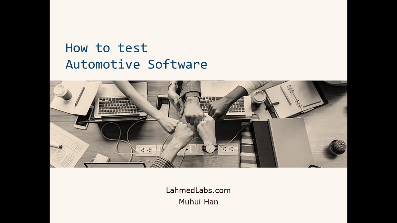 차량용 제어기 소프트웨어는 어떻게 테스트할까? (How to test Automotive Software) - YouTube