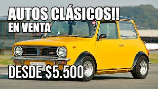 INCREÍBLES AUTOS CLÁSICOS QUE PODÉS COMPRAR HOY EN URUGUAY