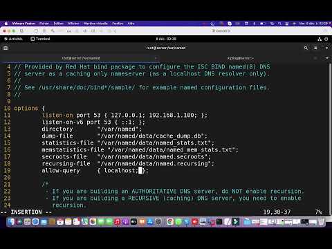 5- CONFIGURATION SERVEUR DNS SUR CENTOS 9