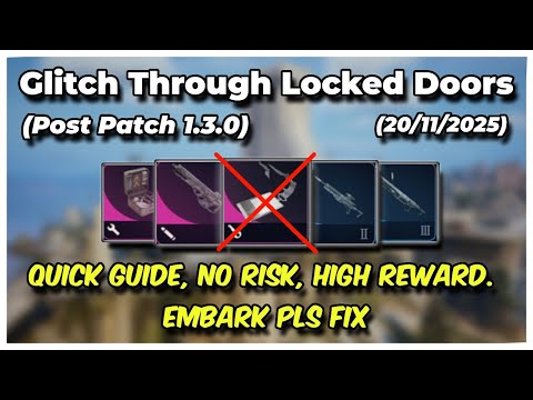 Solo Keycard Door Bypass Guide PATCHED Arc Raiders 