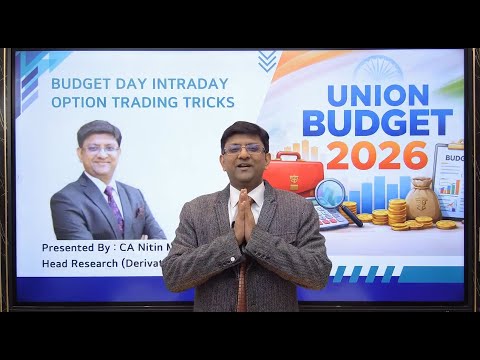 Budget Day 2026 Intraday Option Trading Tricks Nitin Murarka Nifty Ke Nishanebaaz 
